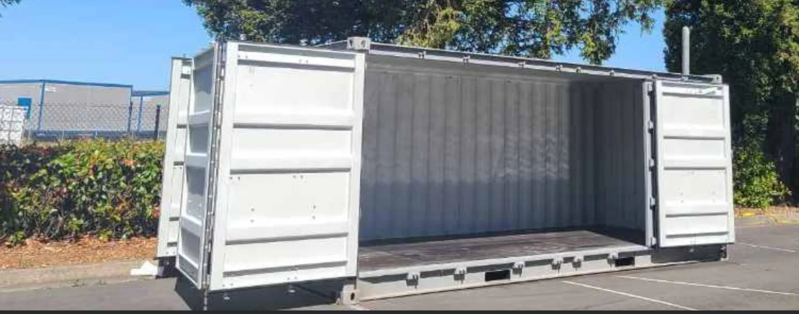 20ft full open side shipping container
